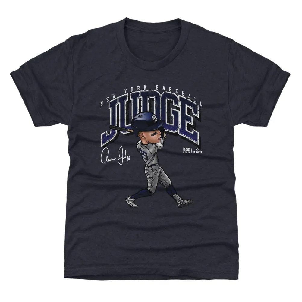 Aaron Judge New York Y Cartoon WHT sold by 500 Level