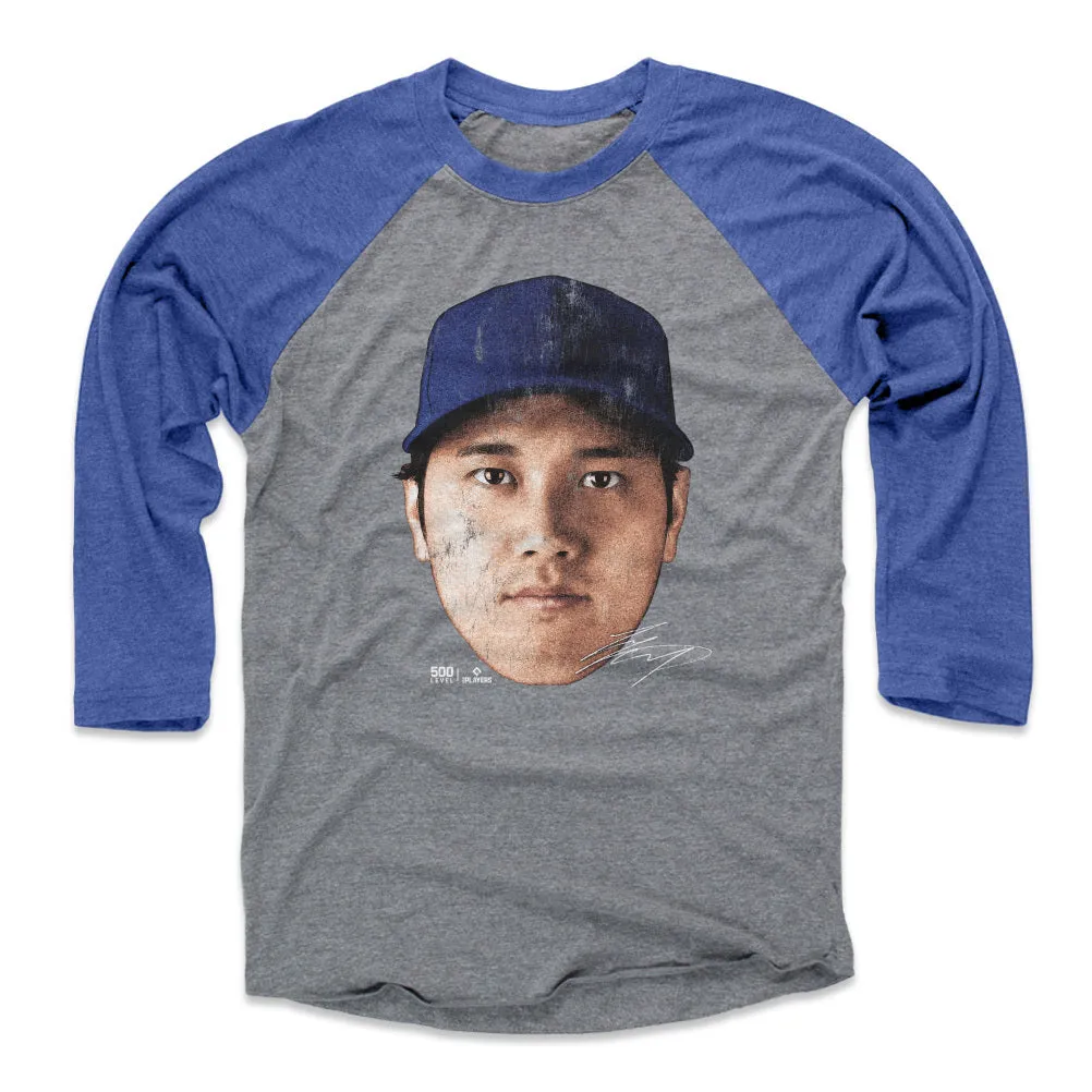 Shohei Ohtani Los Angeles D Vintage Head WHT sold by 500 Level