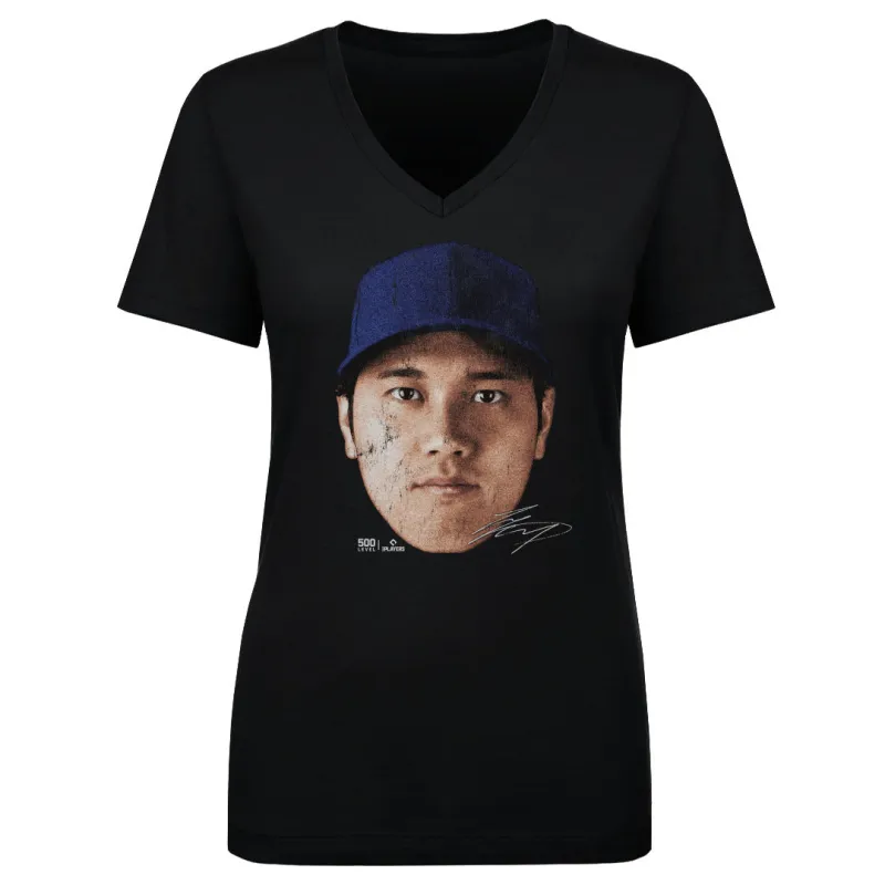 Shohei Ohtani Los Angeles D Vintage Head WHT made by 500 Level