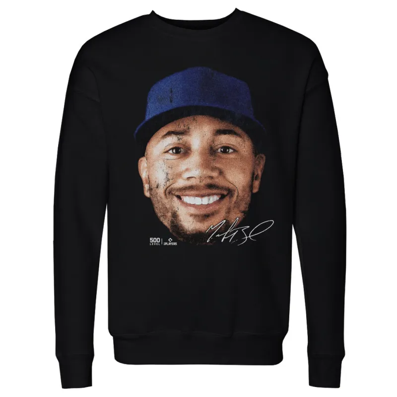 Mookie Betts Los Angeles D Vintage Head WHT sold by 500 Level