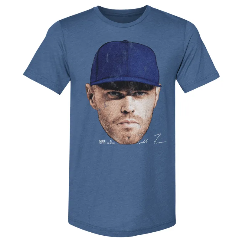 Freddie Freeman Los Angeles D Vintage Head sold by 500 Level