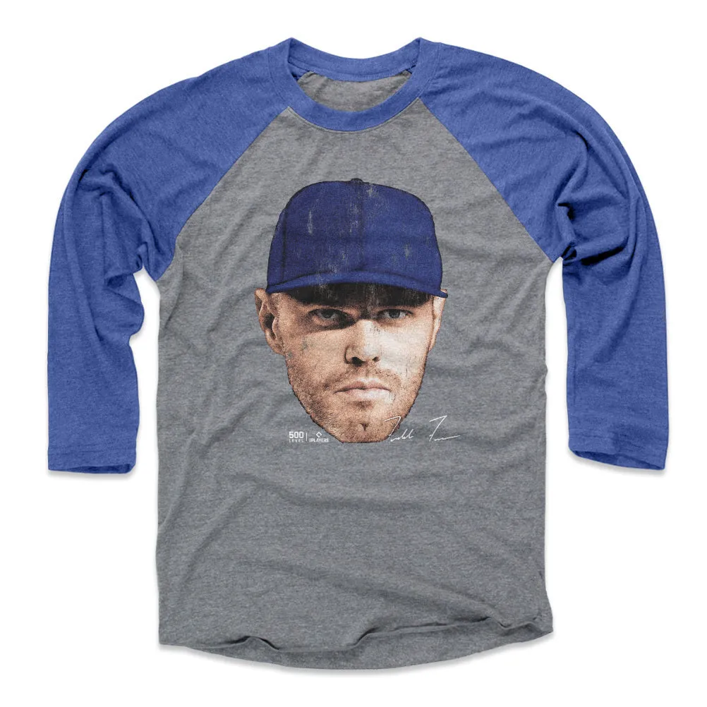 Freddie Freeman Los Angeles D Vintage Head WHT sold by 500 Level