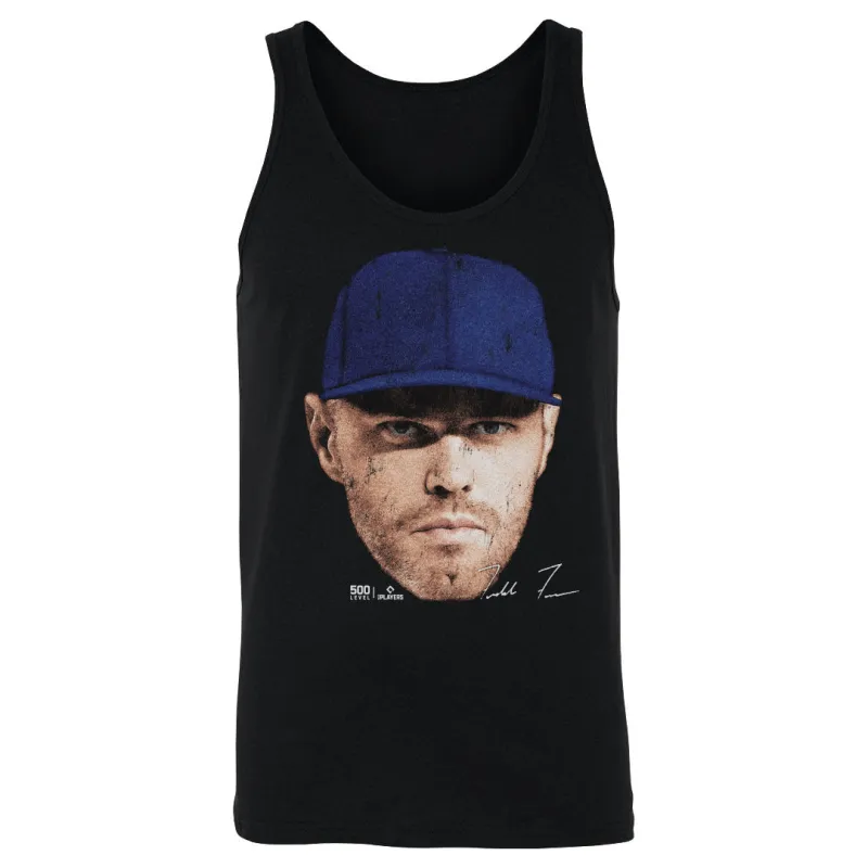 Freddie Freeman Los Angeles D Vintage Head sold by 500 Level