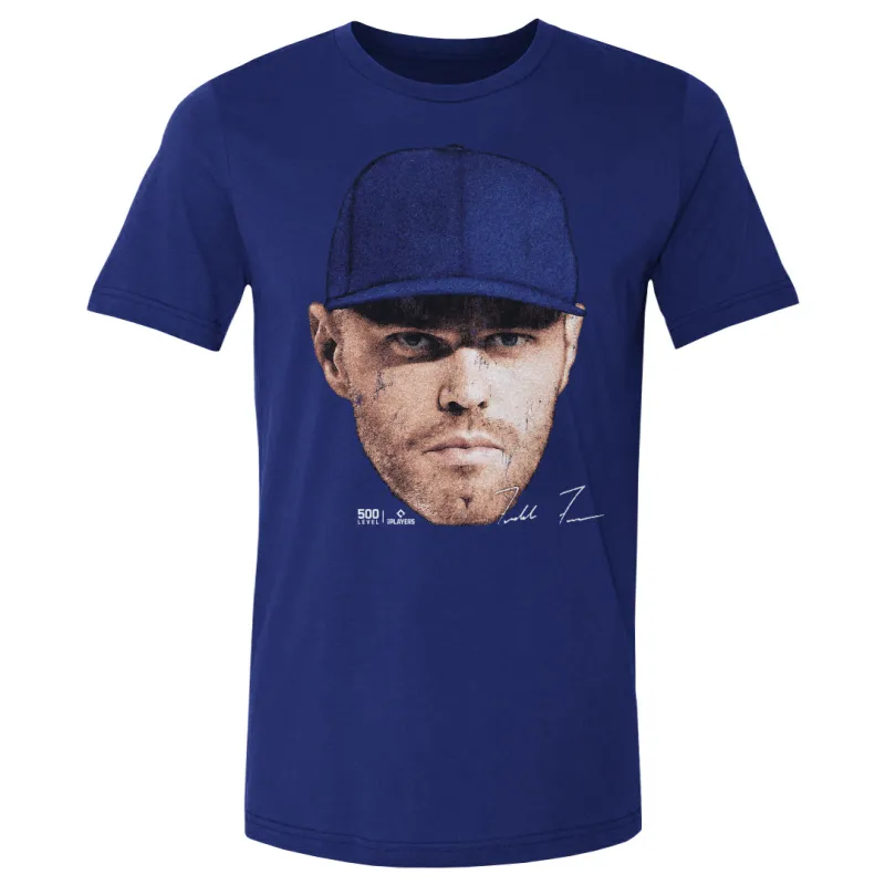 Freddie Freeman Los Angeles D Vintage Head WHT sold by 500 Level