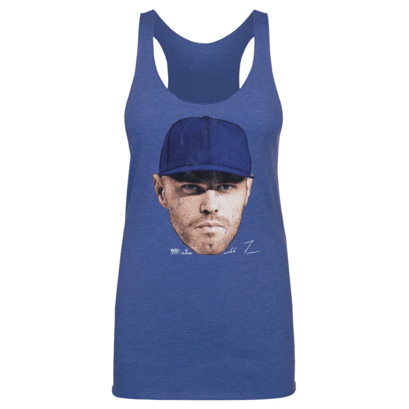 Freddie Freeman Los Angeles D Vintage Head sold by 500 Level