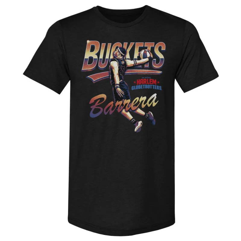 Buckets Barrera Harlem Globetrotters Nickname WHT sold by 500 Level