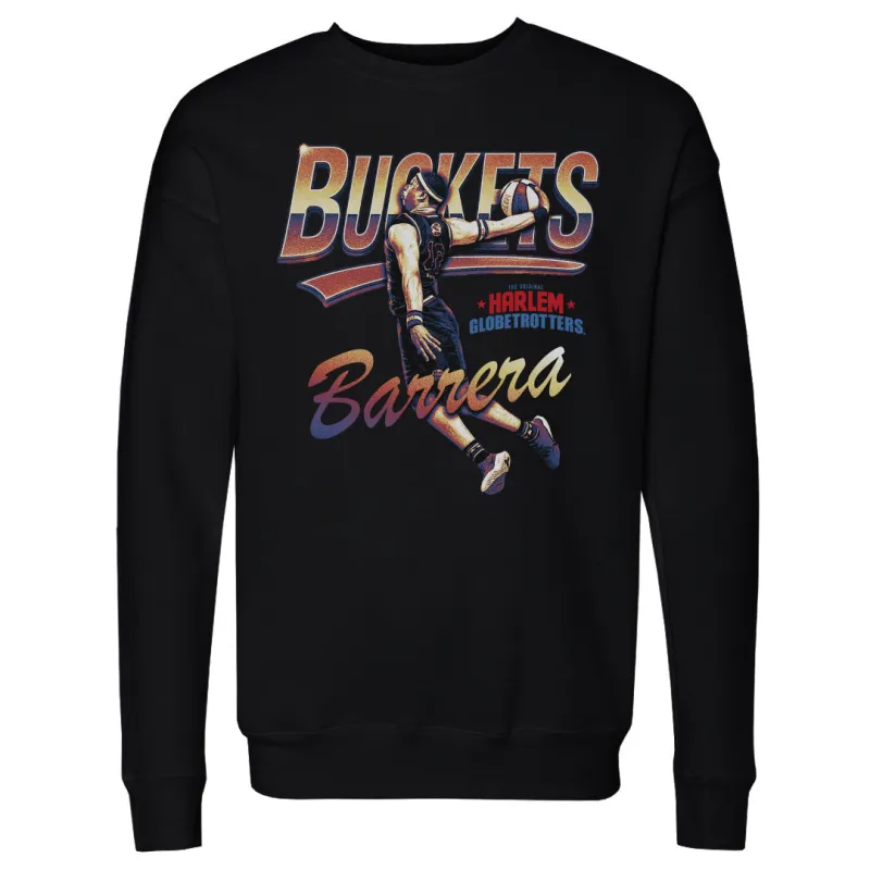 Buckets Barrera Harlem Globetrotters Nickname WHT sold by 500 Level