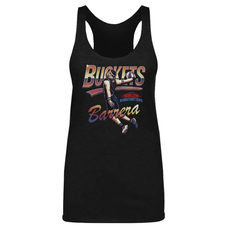 Buckets Barrera Harlem Globetrotters Nickname WHT sold by 500 Level