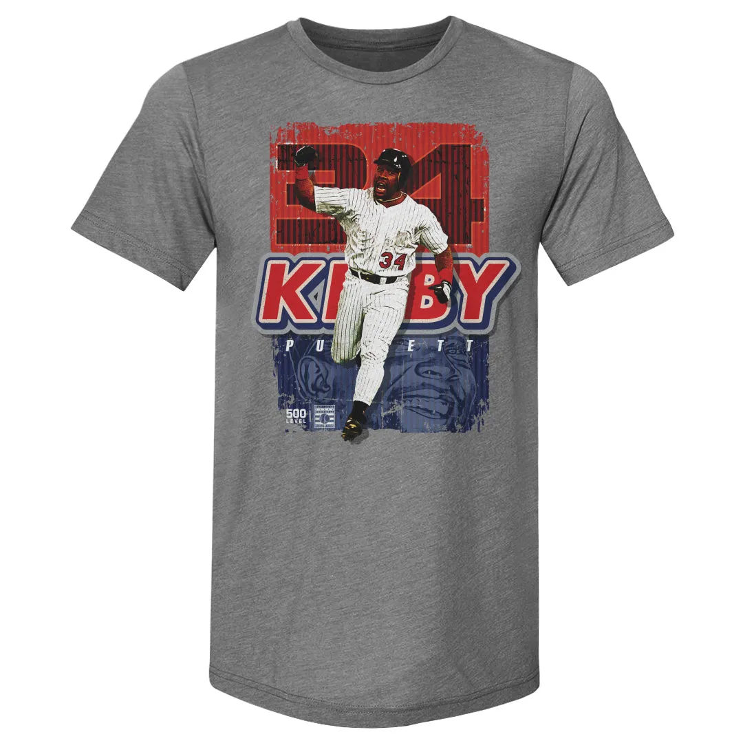 Kirby Puckett Minnesota Player Number WHT sold by 500 Level