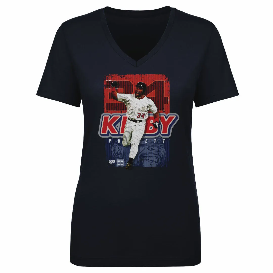 Kirby Puckett Minnesota Player Number WHT sold by 500 Level