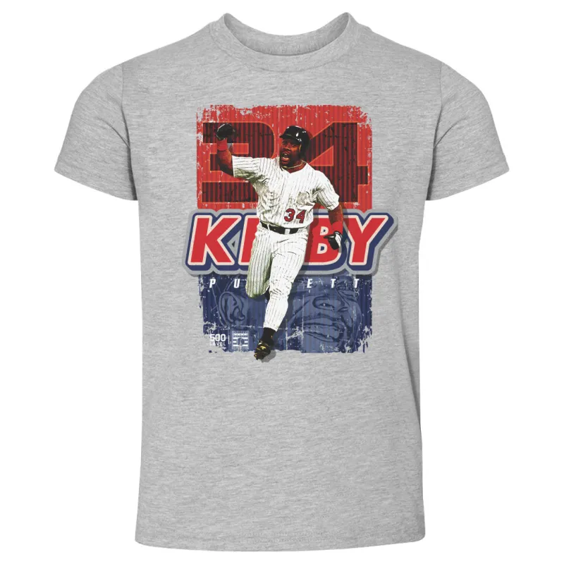 Kirby Puckett Minnesota Player Number WHT sold by 500 Level
