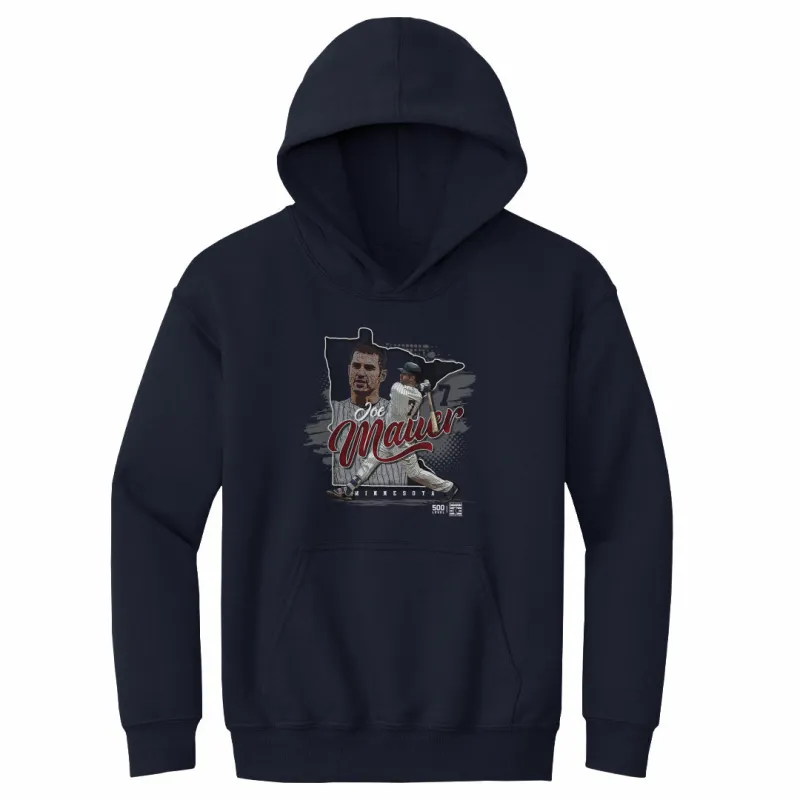 Joe Mauer Minnesota State Silhouette WHT sold by 500 Level