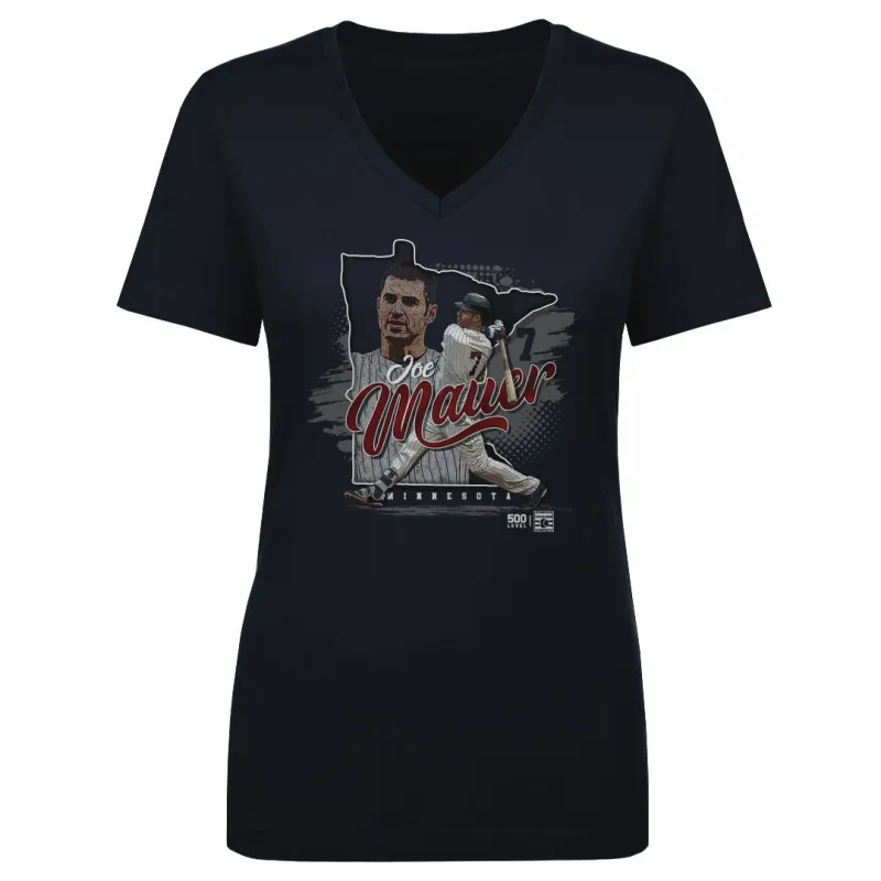 Joe Mauer Minnesota State Silhouette WHT sold by 500 Level