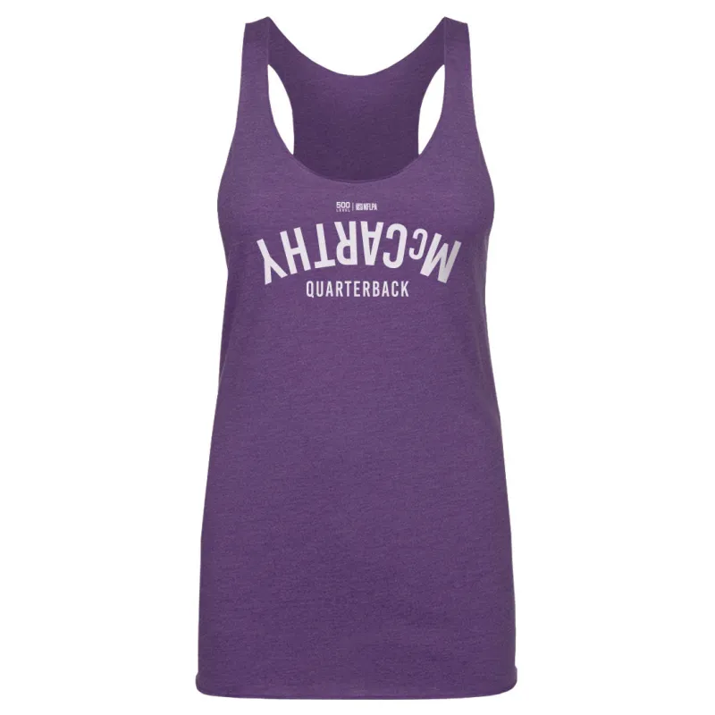 J.J. McCarthy Minnesota Invert WHT sold by 500 Level