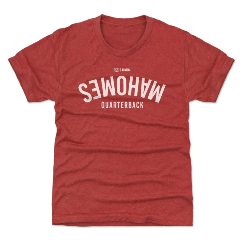 Patrick Mahomes Kansas City Invert WHT sold by 500 Level