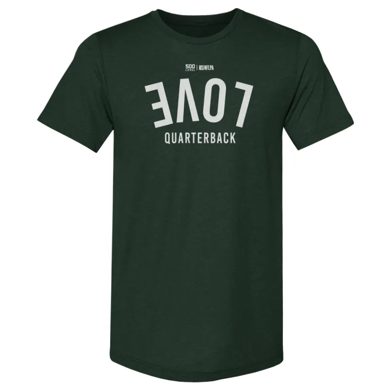 Jordan Love Green Bay Invert WHT sold by 500 Level
