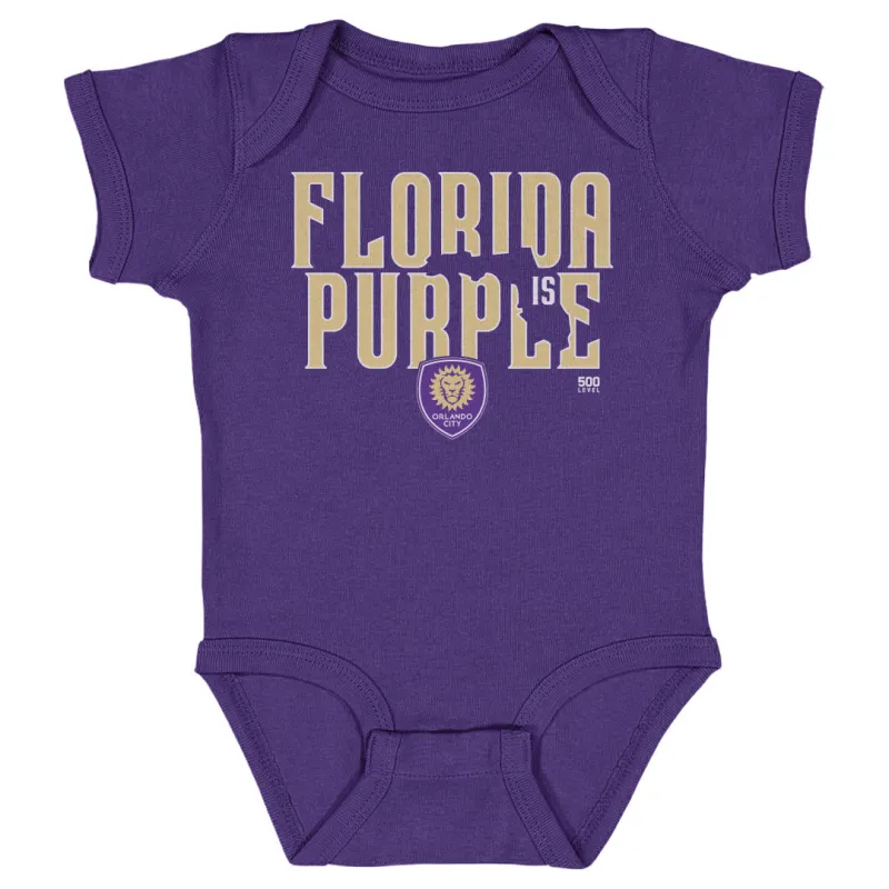 Orlando City Florida Is Purple WHT sold by 500 Level