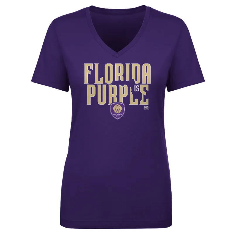 Orlando City Florida Is Purple WHT sold by 500 Level