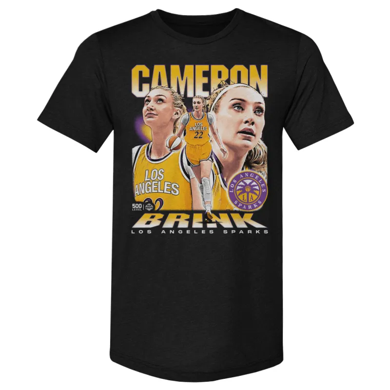 Cameron Brink Los Angeles Sparks Vintage WHT sold by 500 Level