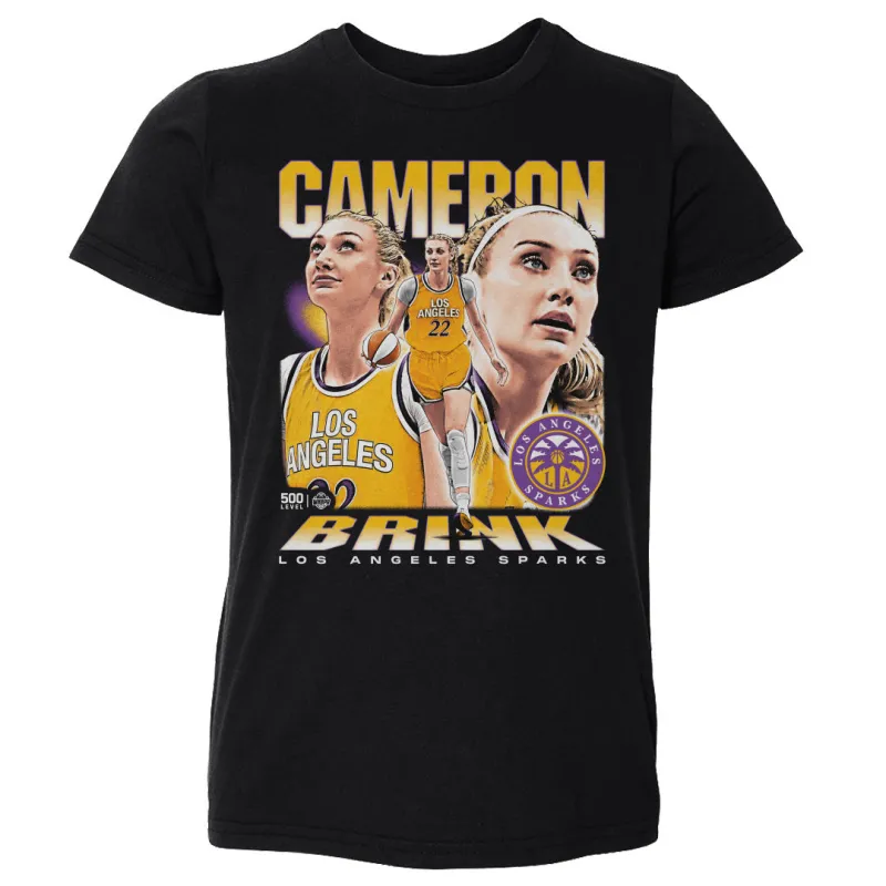 Cameron Brink Los Angeles Sparks Vintage WHT sold by 500 Level