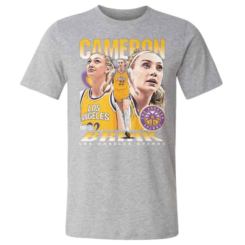 Cameron Brink Los Angeles Sparks Vintage WHT sold by 500 Level