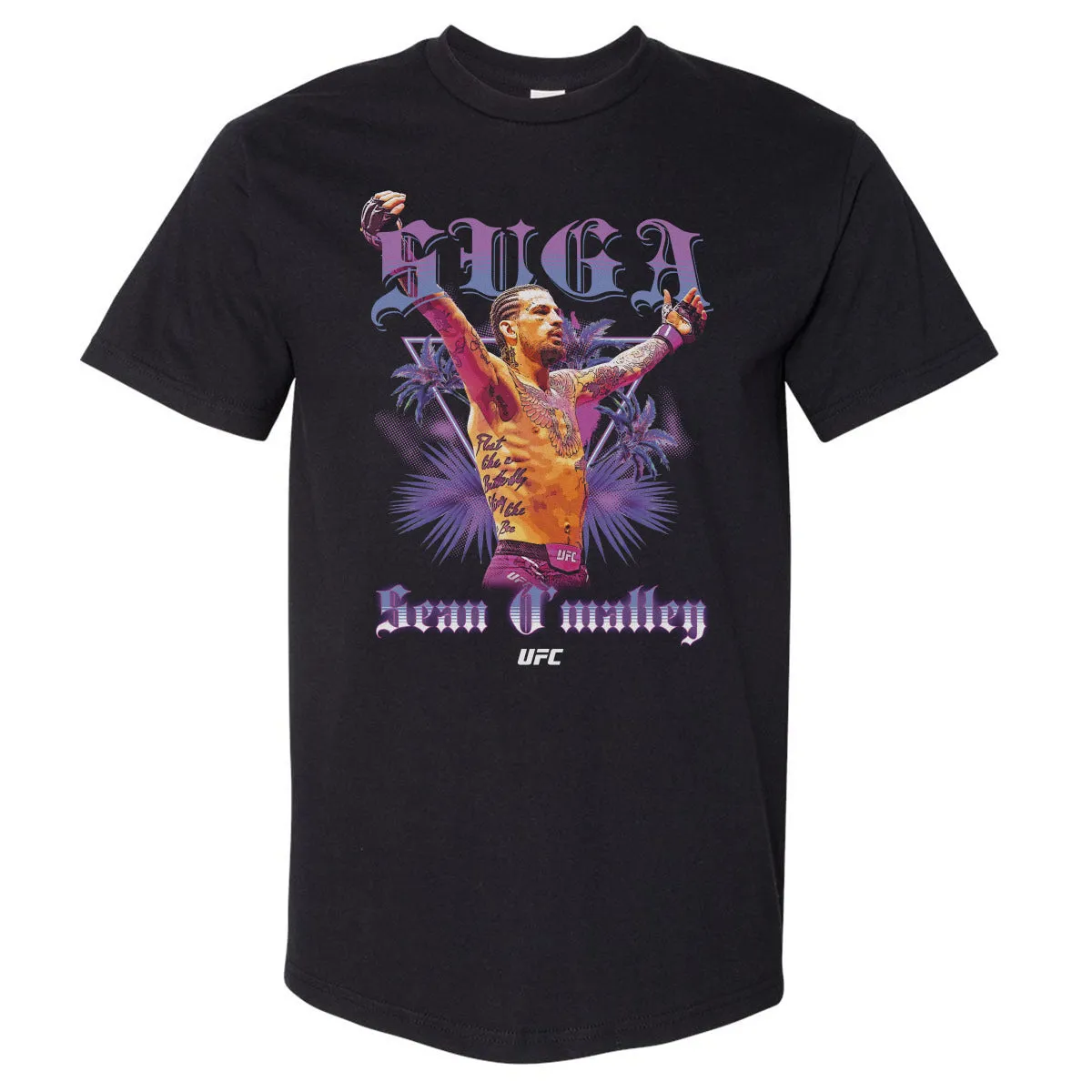 Sean O'Malley Old English Palms WHT sold by 500 Level