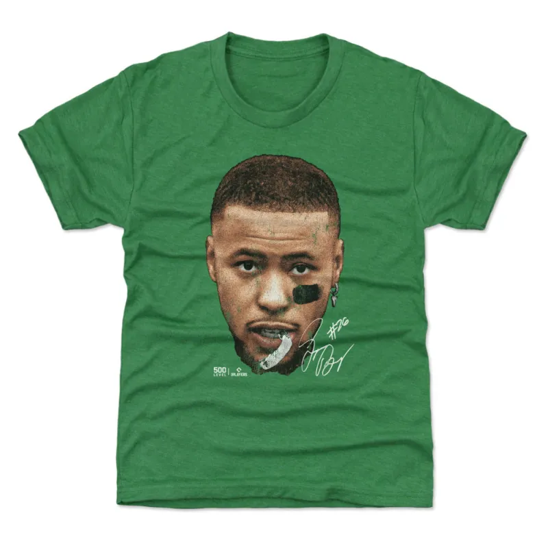 Saquon Barkley Philadelphia Vintage Head WHT sold by 500 Level