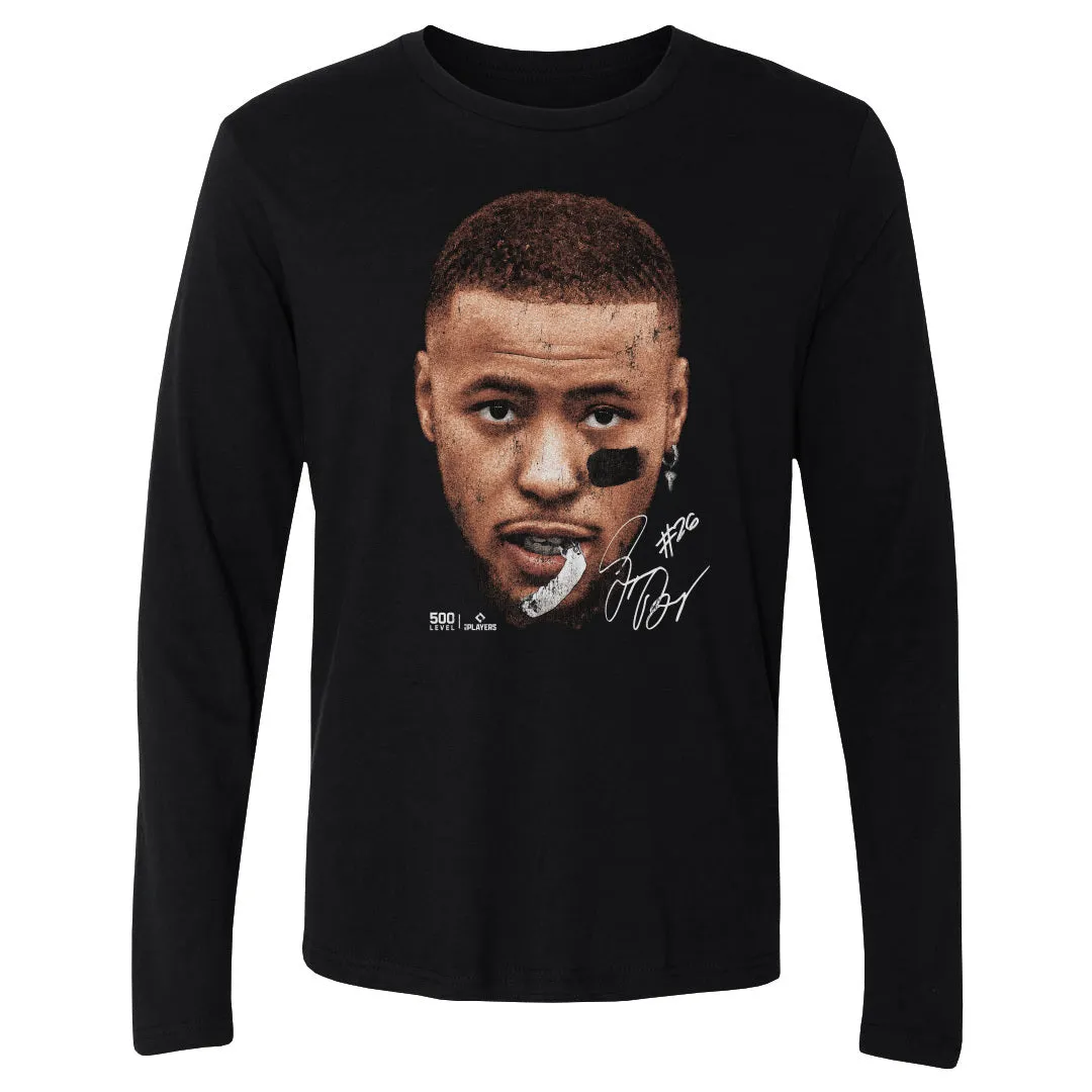 Saquon Barkley Philadelphia Vintage Head WHT sold by 500 Level