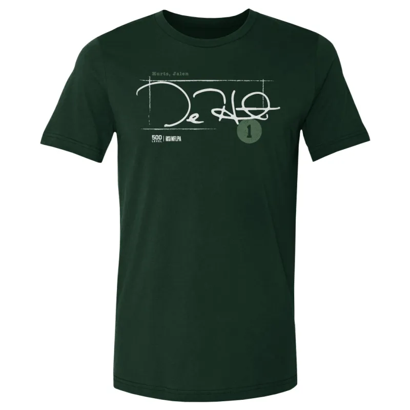 Jalen Hurts Philadelphia Signature WHT sold by 500 Level