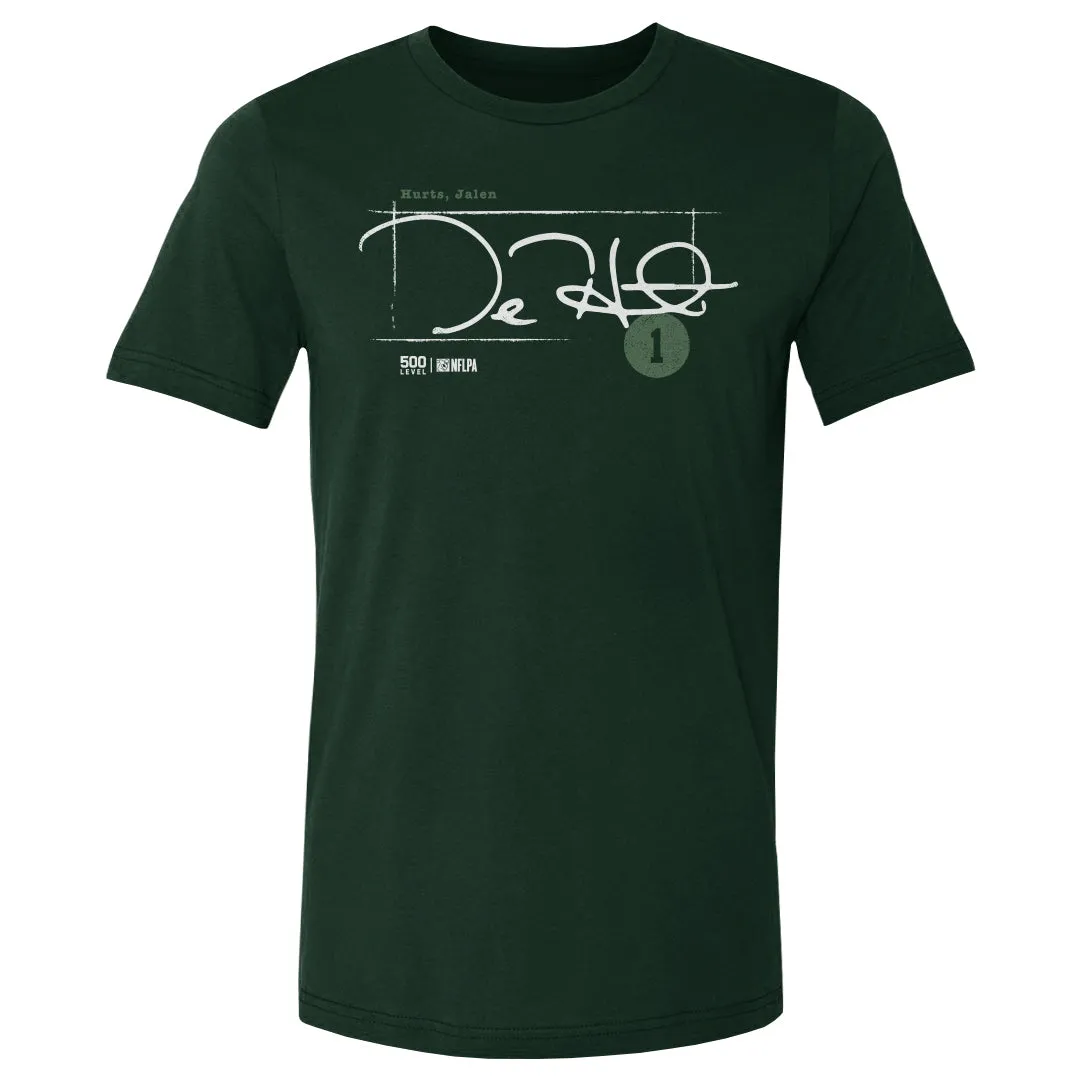 Jalen Hurts Philadelphia Signature WHT sold by 500 Level