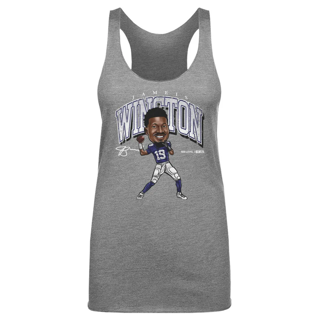 Jameis Winston New York G Cartoon WHT sold by 500 Level product image thumbnail 2