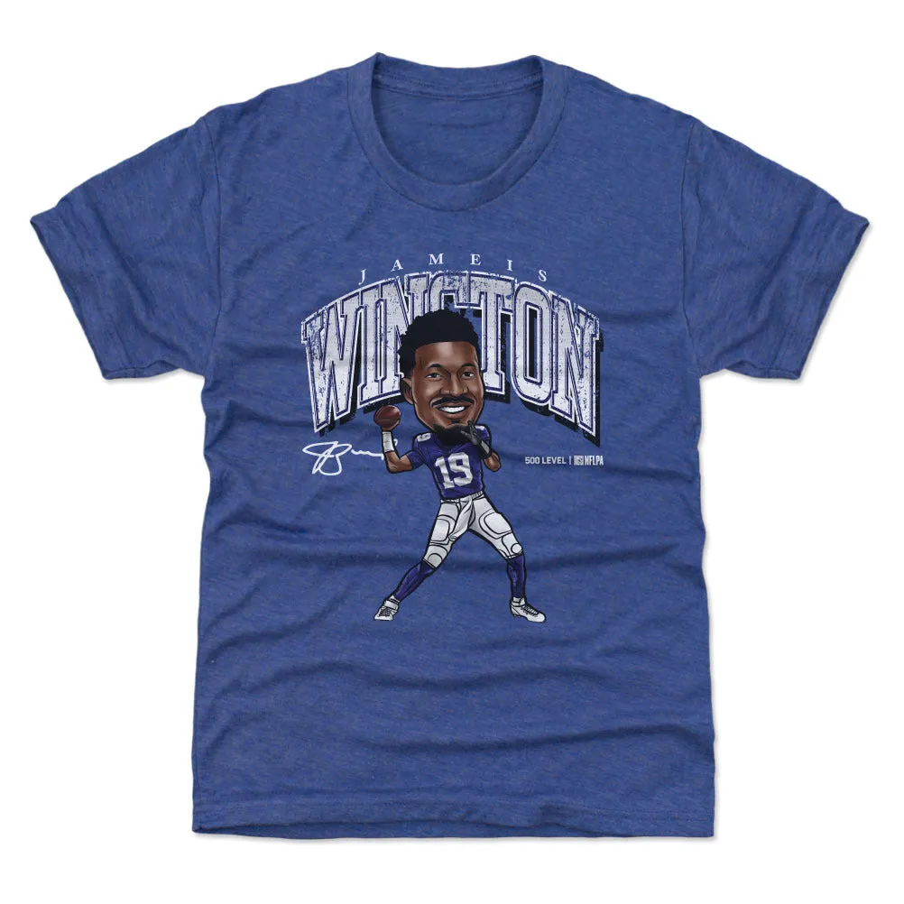 Jameis Winston New York G Cartoon WHT sold by 500 Level product image thumbnail 2