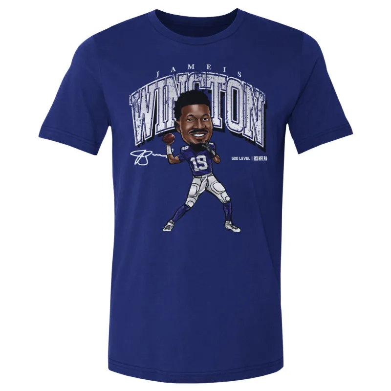 Jameis Winston New York G Cartoon WHT sold by 500 Level