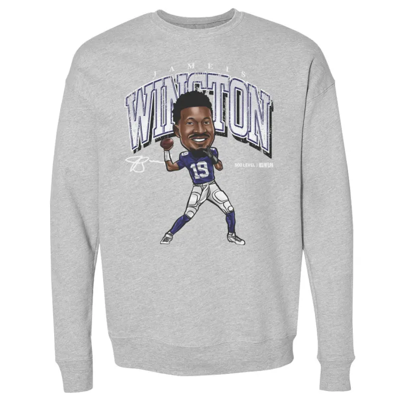 Jameis Winston New York G Cartoon WHT sold by 500 Level
