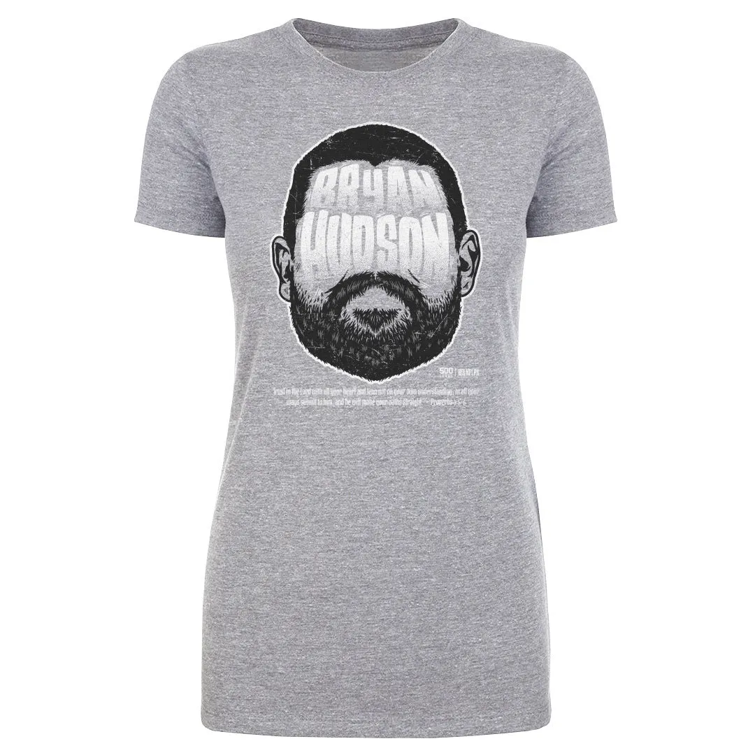 Bryan Hudson New York G Player Silhouette WHT sold by 500 Level product image thumbnail 2