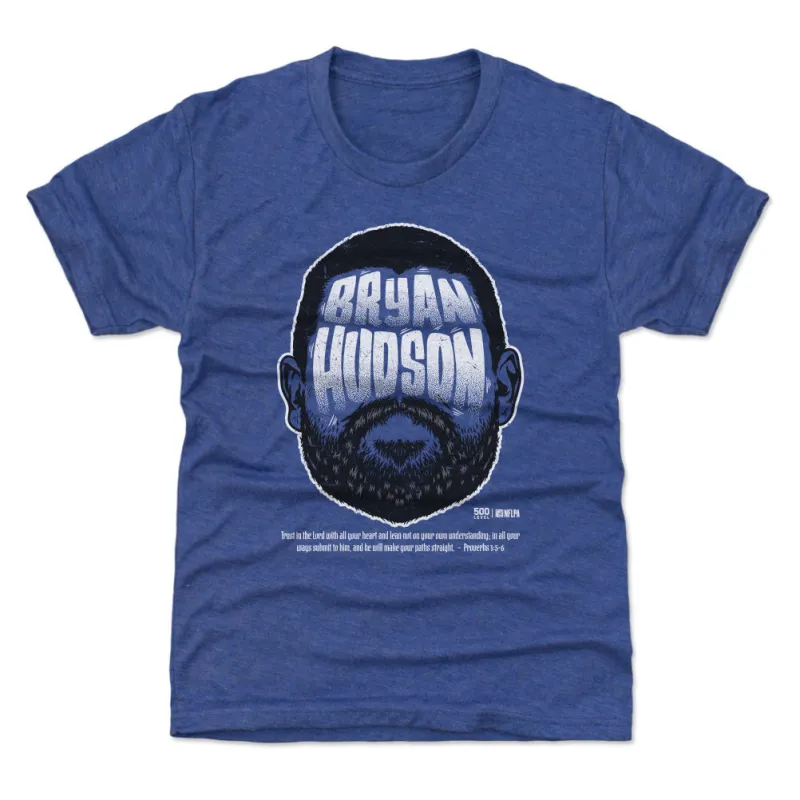 Bryan Hudson New York G Player Silhouette WHT sold by 500 Level