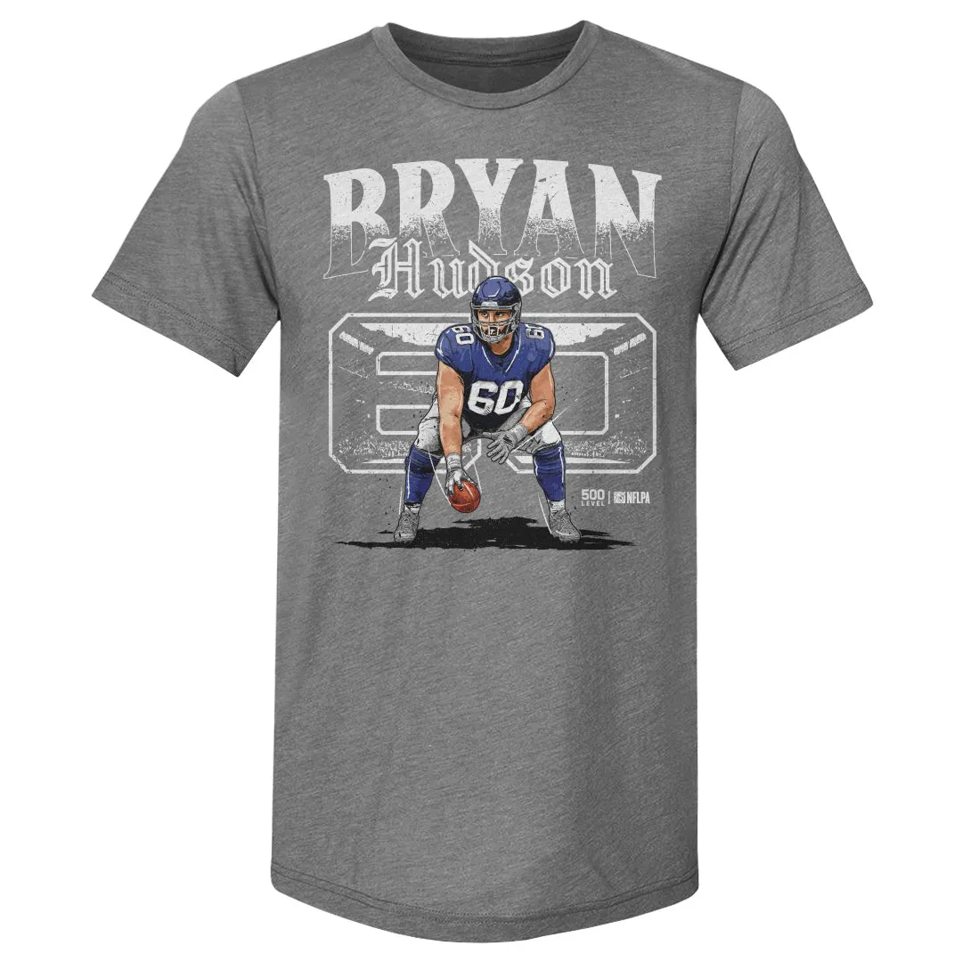 Bryan Hudson New York G Player Name WHT sold by 500 Level