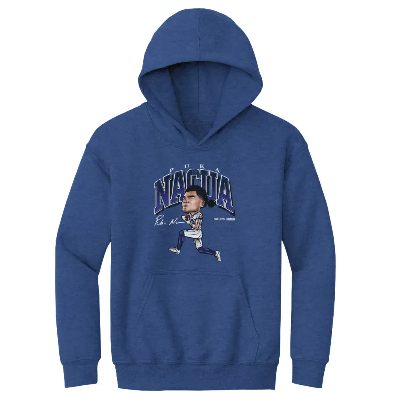 Puka Nacua Los Angeles R Cartoon WHT sold by 500 Level