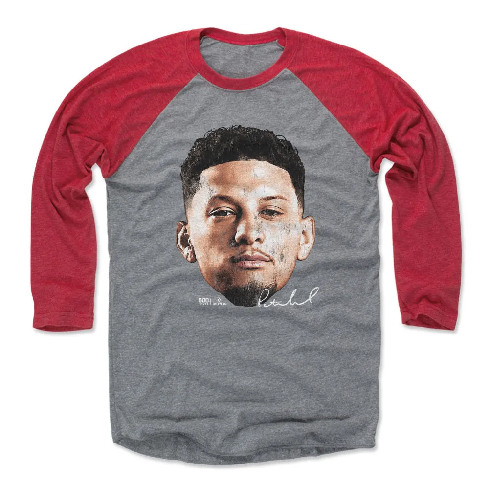 Patrick Mahomes Kansas City Vintage Head WHT sold by 500 Level product image thumbnail 2