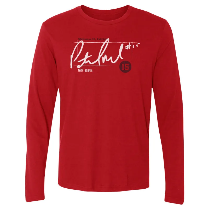 Patrick Mahomes Kansas City Signature WHT sold by 500 Level