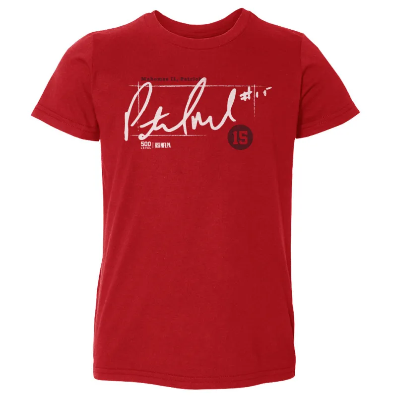 Patrick Mahomes Kansas City Signature WHT sold by 500 Level