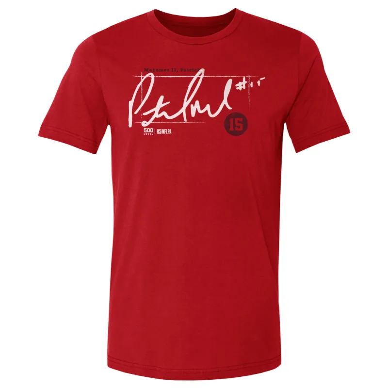 Patrick Mahomes Kansas City Signature WHT sold by 500 Level