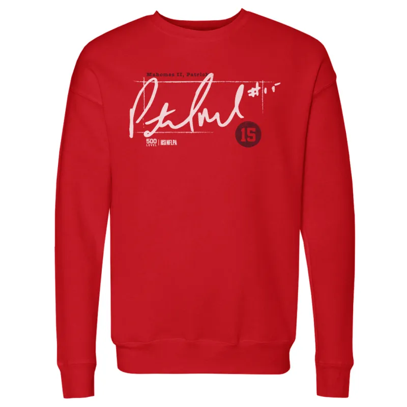 Patrick Mahomes Kansas City Signature WHT sold by 500 Level