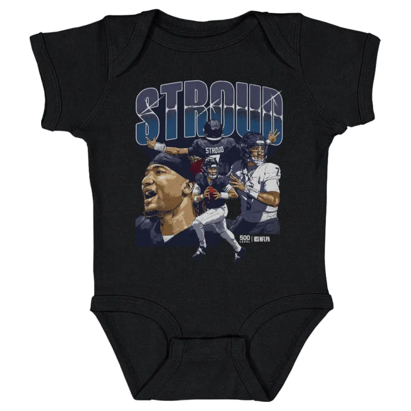 C.J. Stroud Houston Collage WHT sold by 500 Level