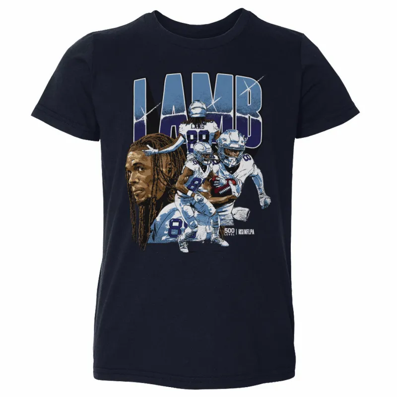 CeeDee Lamb Dallas Collage WHT sold by 500 Level