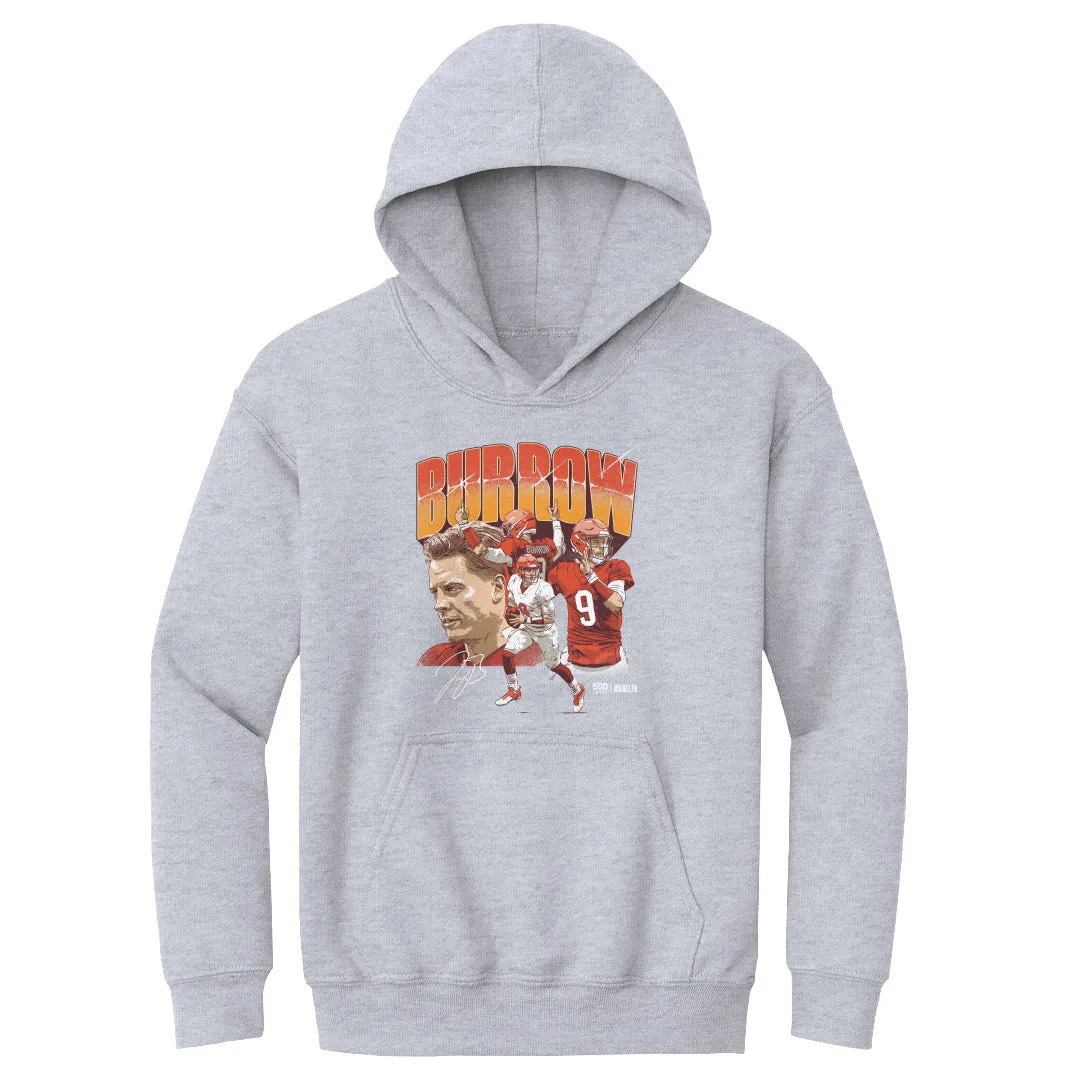 Joe Burrow Cincinnati Collage WHT sold by 500 Level