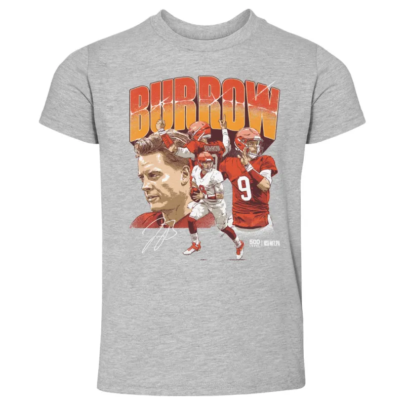 Joe Burrow Cincinnati Collage WHT sold by 500 Level