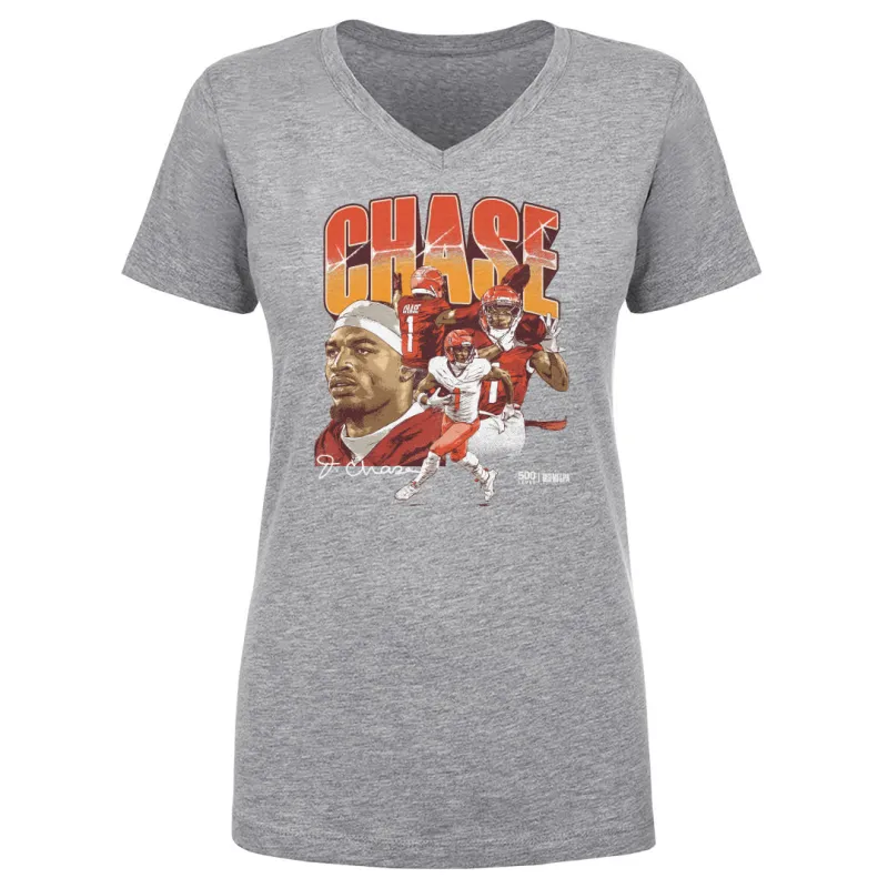 Ja'Marr Chase Cincinnati Collage WHT sold by 500 Level