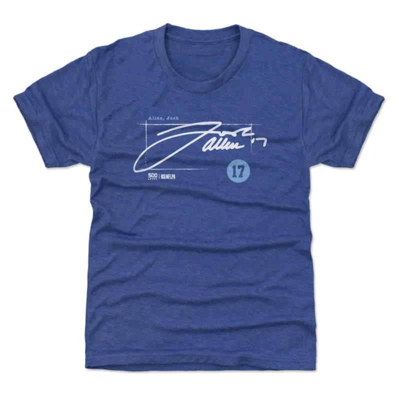 Josh Allen Buffalo Signature WHT sold by 500 Level