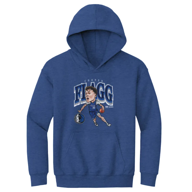 Cooper Flagg Dallas Mavericks Cartoon WHT sold by 500 Level